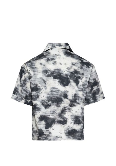 Camicia con logo ROBERTO CAVALLI KIDS | CBP26044CAMF1CAMOUGR